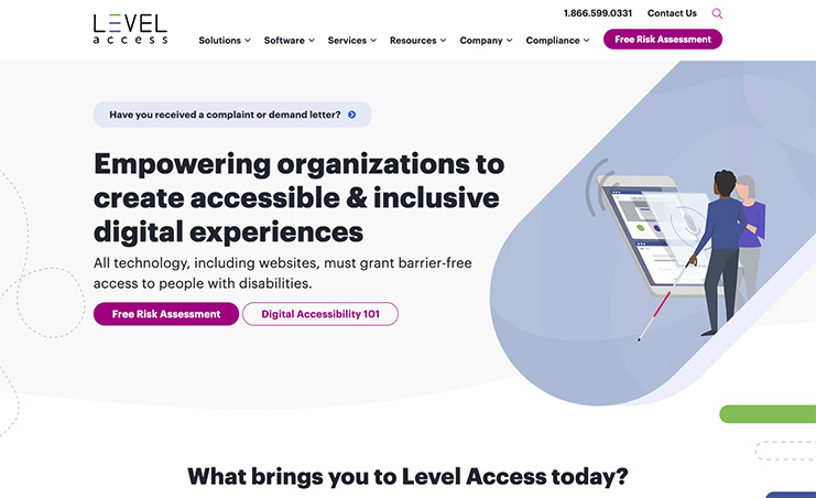 Building a modern 100% WCAG AA compliant website for accessibility experts