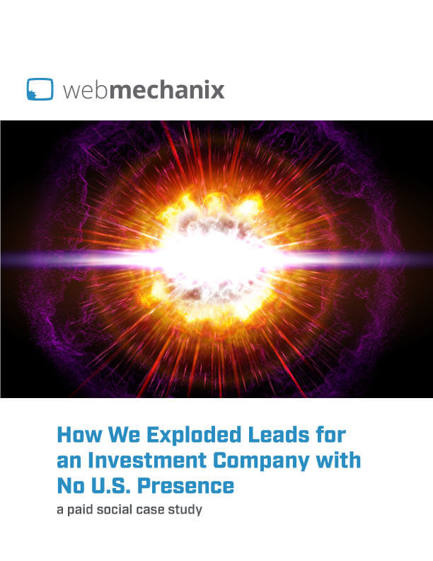 investment company case study cover