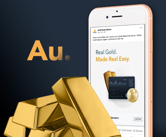 Alternative investment company strikes gold with new social ads