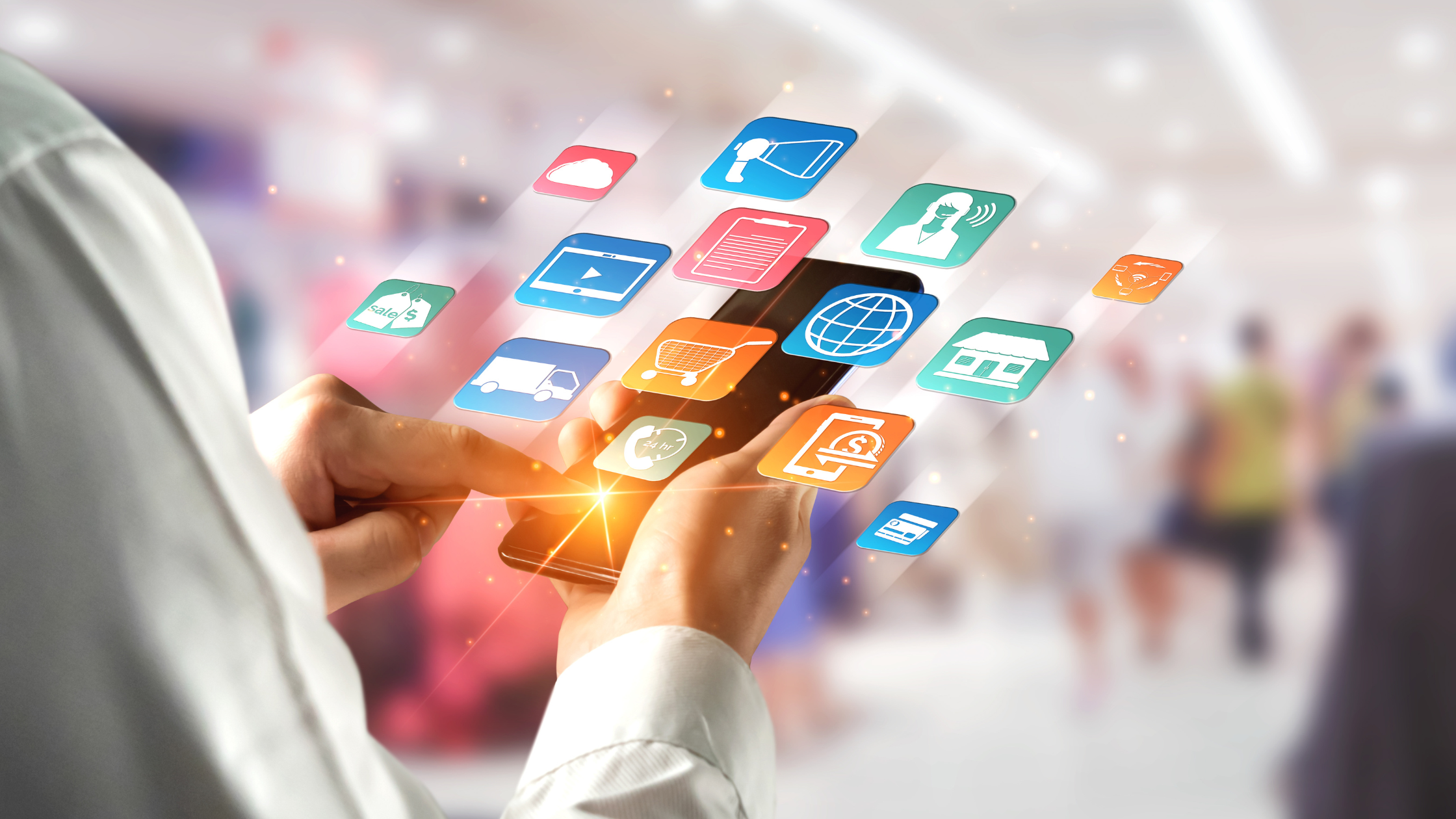 Visualizing improved ROI through effective audience targeting in paid media across multiple channels.