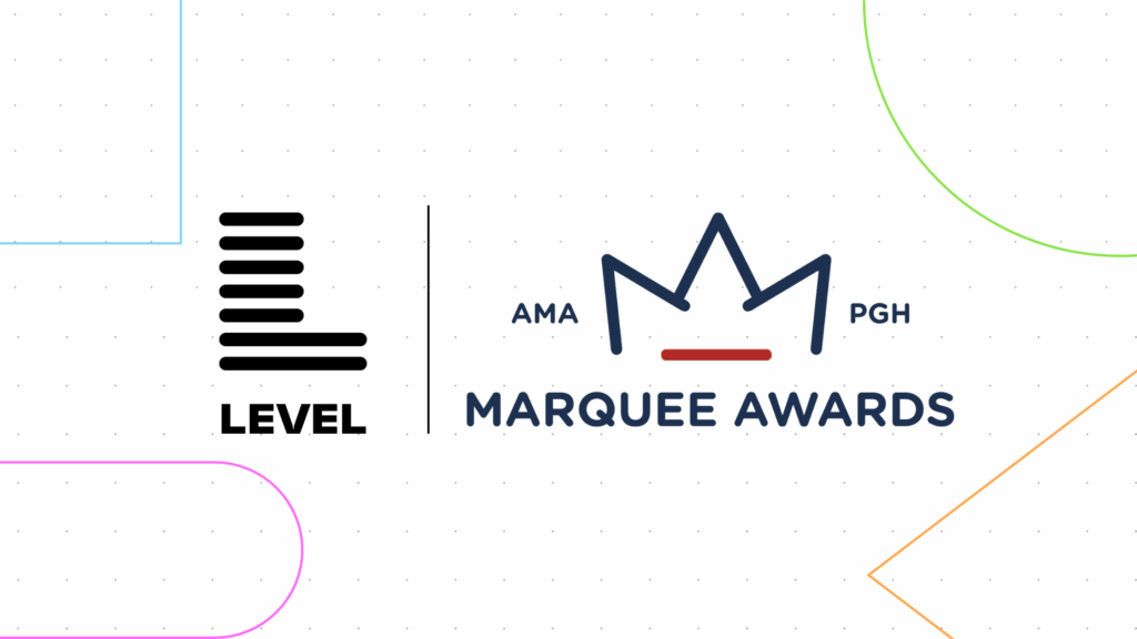 Level wins Best B2C Campaign at AMA Marquee Awards for AIM, named finalist for StrataTech