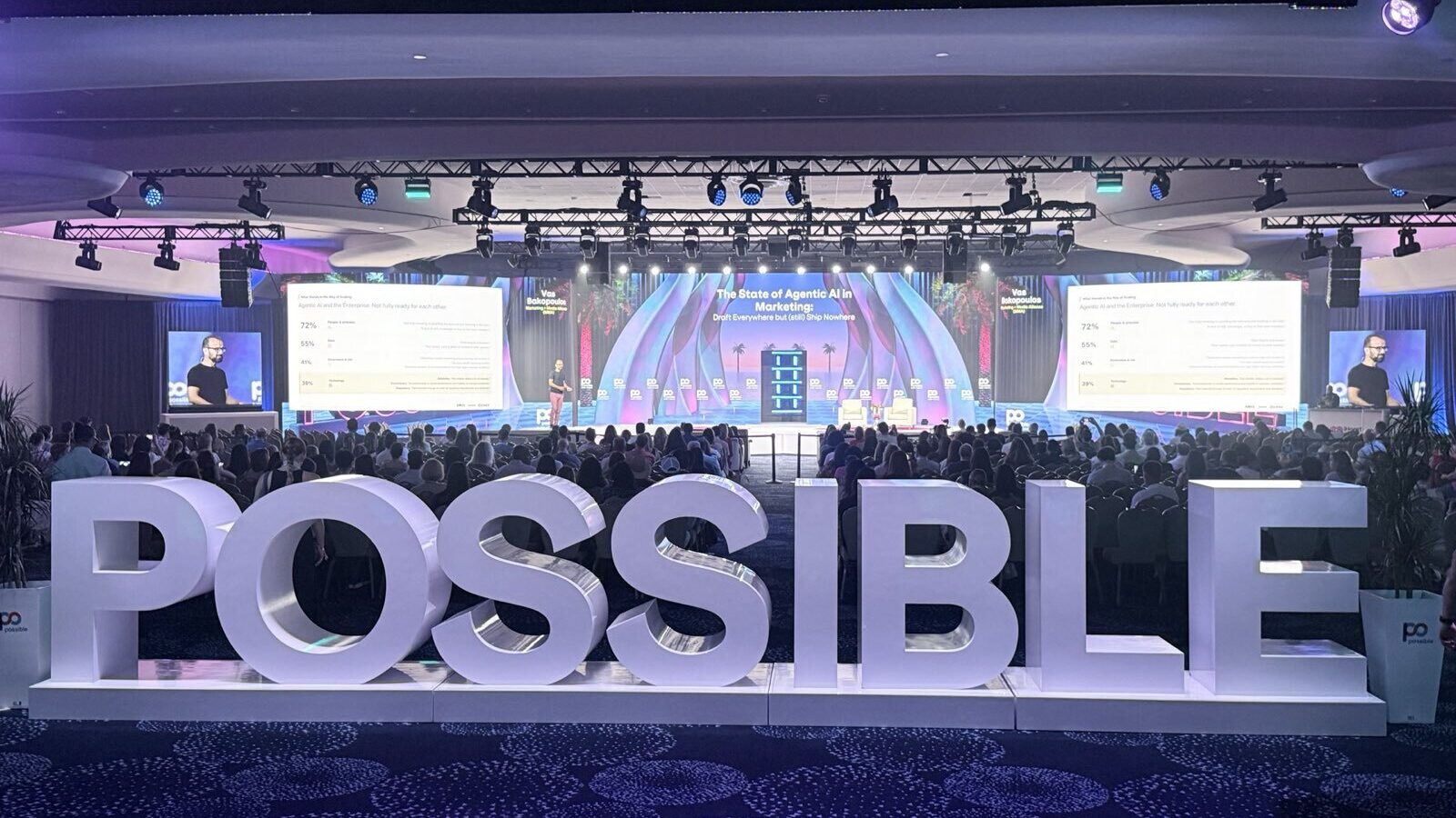 Photo of POSSIBLE conference space from 2026